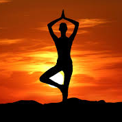 Yoga make you wake up in the sunrise.